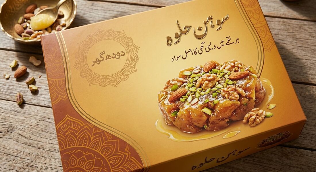 Doodh Ghar sohn halwa gift box